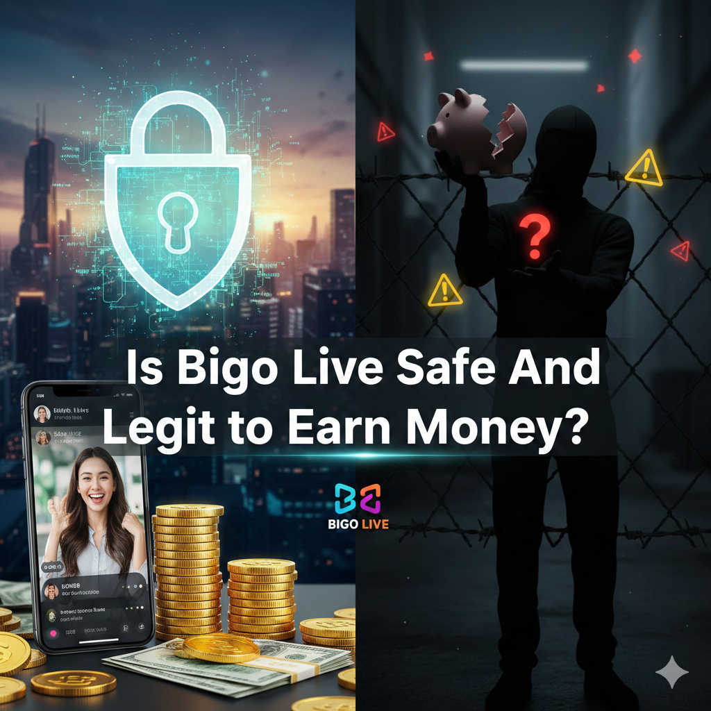 Is Bigo live safe and legit to earn Money?